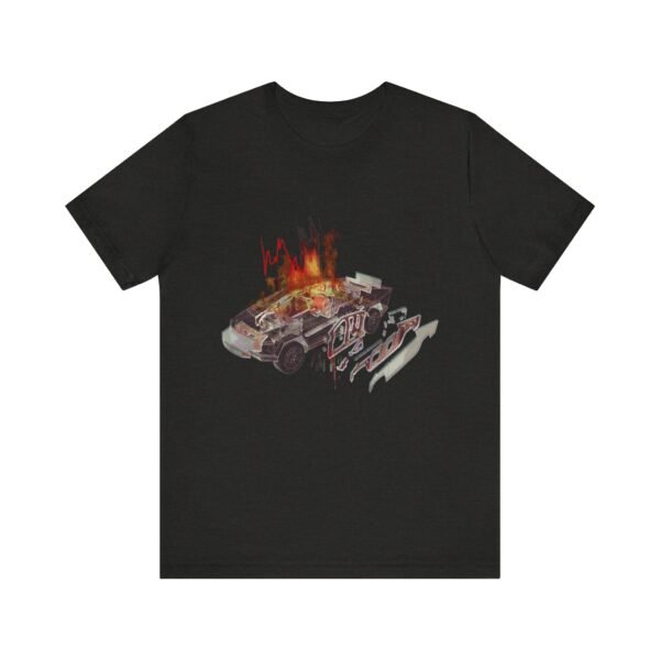 Burning Edgy Polygonal Car - Image 4